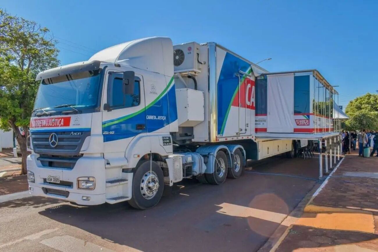 Ilustração da notícia Carreta da Justiça divulga roteiro de serviços em 24 municípios de MS em 2026; Alcinópolis e Figueirão são os primeiros da MS Todo dia